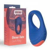 Синее эрекционное кольцо RRRING Dinner Date Cock Ring - FeelzToys - в Костроме купить с доставкой
