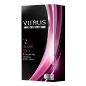 Ультратонкие презервативы VITALIS PREMIUM super thin - 12 шт. - Vitalis - купить с доставкой в Костроме