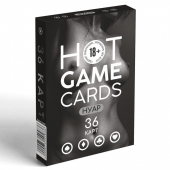 Игральные карты HOT GAME CARDS НУАР - 36 шт. - Сима-Ленд - купить с доставкой в Костроме