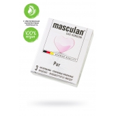 Супертонкие презервативы Masculan Pur - 3 шт. - Masculan - купить с доставкой в Костроме