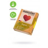 Экологически чистые презервативы Masculan Organic - 3 шт. - Masculan - купить с доставкой в Костроме