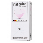 Супертонкие презервативы Masculan Pur - 10 шт. - Masculan - купить с доставкой в Костроме