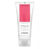 Смазка на водной основе Mixgliss Kiss с ароматом земляники - 70 мл. - Mixgliss - купить с доставкой в Костроме