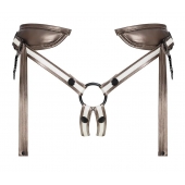 Бронзовый пояс для насадок Desirous Harness - Strap-on-me - купить с доставкой в Костроме