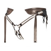 Бронзовый пояс для насадок Desirous Harness - Strap-on-me - купить с доставкой в Костроме