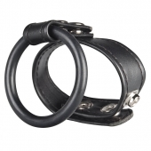 Двойное кольцо выносливости на пенис DUAL STAMINA RING - BlueLine - в Костроме купить с доставкой