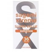 Ультратонкие презервативы Sagami Xtreme Superthin - 36 шт. - Sagami - купить с доставкой в Костроме