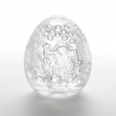Мастурбатор-яйцо Keith Haring EGG DANCE - Tenga - в Костроме купить с доставкой