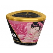 Массажная свеча Rose Petals с ароматом розы - 170 мл. - Shunga - купить с доставкой в Костроме