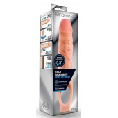 Телесная насадка на пенис 9 Inch Cock Sheath Extender - 22,2 см. - Blush Novelties - в Костроме купить с доставкой