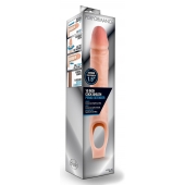 Телесная насадка на пенис 10 Inch Cock Sheath Extender - 25 см. - Blush Novelties - в Костроме купить с доставкой