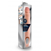 Телесная насадка на пенис 11.5 Inch Cock Sheath Penis Extender - 29,2 см. - Blush Novelties - в Костроме купить с доставкой