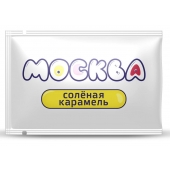 Универсальная смазка с ароматом солёной карамели  Москва Вкусная  - 10 мл. - Москва - купить с доставкой в Костроме