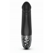 Черный вибратор с электростимуляцией Real Deal Neal - 16,5 см. - MyStim - купить с доставкой в Костроме