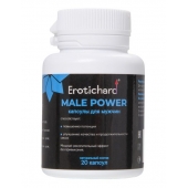 Капсулы для мужчин Erotichard male power - 20 капсул (0,370 гр.) - Erotic Hard - купить с доставкой в Костроме