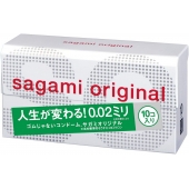 Ультратонкие презервативы Sagami Original 0.02 - 10 шт. - Sagami - купить с доставкой в Костроме