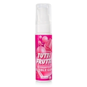 Интимный гель на водной основе Tutti-Frutti Bubble Gum - 30 гр. - Биоритм - купить с доставкой в Костроме