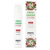 Возбуждающий гель Fresh Ginger Lychee Arousal Gel - 15 мл. - Exsens - купить с доставкой в Костроме