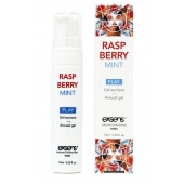 Возбуждающий гель Raspberry Mint с ароматом малины и мяты - 15 мл. - Exsens - купить с доставкой в Костроме
