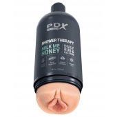 Телесный мастурбатор-вагина Shower Therapy Milk Me Honey - Pipedream - в Костроме купить с доставкой