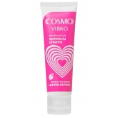 Возбуждающий гель на водно-силиконовой основе Cosmo Vibro с ароматом земляники - 50 гр. - Биоритм - купить с доставкой в Костроме