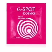 Стимулирующий интимный крем для женщин Cosmo G-spot - 2 гр. - Биоритм - купить с доставкой в Костроме