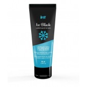 Лубрикант на водной основе Ice Black с ледяным эффектом - 50 мл. - INTT - купить с доставкой в Костроме