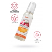 Съедобная гель-смазка Yovee «Двойной соблазн» с Д-пантенолом и вкусом клубники и дыни - 100 мл. - ToyFa - купить с доставкой в Костроме