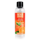 Массажное масло Sexy Sweet Fresh Orange с ароматом апельсина и феромонами - 75 мл. - Биоритм - купить с доставкой в Костроме