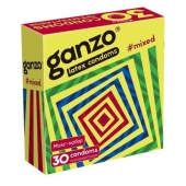 Микс-набор из 30 презервативов Ganzo Mixed - Ganzo - купить с доставкой в Костроме