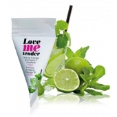 Съедобное согревающее массажное масло Love Me Tender Mojito с ароматом мохито - 10 мл. - Love to Love - купить с доставкой в Костроме