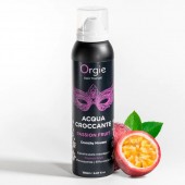 Хрустящая пенка для массажа Acqua Croccante Passion Fruit - 150 мл. - ORGIE - купить с доставкой в Костроме