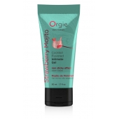 Съедобный интимный гель Orgie Lube Tube Cocktail Strawberry Mojito - 50 мл. - ORGIE - купить с доставкой в Костроме