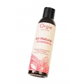 Интимный гель на водной основе All-Natural Strawberry с ароматом клубники - 150 мл. - ORGIE - купить с доставкой в Костроме