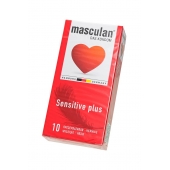 Презервативы Masculan Sensitive plus - 10 шт. - Masculan - купить с доставкой в Костроме