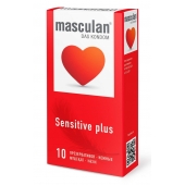 Презервативы Masculan Sensitive plus - 10 шт. - Masculan - купить с доставкой в Костроме