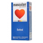 Презервативы с пупырышками Masculan Dotted - 10 шт. - Masculan - купить с доставкой в Костроме