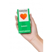 Презервативы анатомической формы Masculan Anatomic - 10 шт. - Masculan - купить с доставкой в Костроме