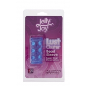Голубая насадка с шипами и шишечками LUST CLUSTER - Dream Toys - в Костроме купить с доставкой