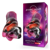 Разноцветный фантазийный мастурбатор - Bior toys - в Костроме купить с доставкой