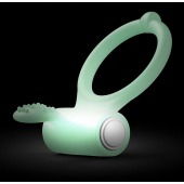 Светящееся в темноте эрекционное виброкольцо Power Clit - Dorcel - в Костроме купить с доставкой