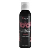Хрустящая пенка для массажа Orgie Acqua Croccante Sakura с ароматом сакуры - 150 мл. - ORGIE - купить с доставкой в Костроме