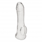 Прозрачная насадка на пенис Transparent Penis Enhancing Sleeve Extension - 15,9 см. - BlueLine - в Костроме купить с доставкой