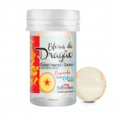 Интимный гель Esferas do Dragao Hot Ball с охлаждающе-разогревающим эффектом (2 шарика по 3 гр.) - HotFlowers - купить с доставкой в Костроме