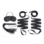 Эротический набор 4PC Bondage Bed Strap   Flogger Kit - Lux Fetish - купить с доставкой в Костроме