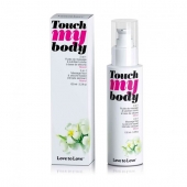 Силиконовый лубрикант 2-в-1 Touch My Body с ароматом моной - 100 мл. - Love to Love - купить с доставкой в Костроме