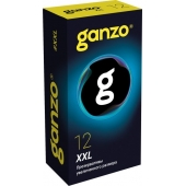 Презервативы увеличенного размера Ganzo XXL - 12 шт. - Ganzo - купить с доставкой в Костроме