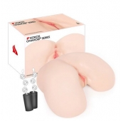 Мастурбатор-полуторс с двойным слоем материала и вибрацией Maria Onahole Real Vagina - KOKOS - в Костроме купить с доставкой