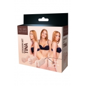 Набор из 3 мастурбаторов The Girl Next Door Tina - Dream Toys - в Костроме купить с доставкой