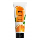 Лубрикант на водной основе OYO Aroma Gel Orange с ароматом апельсина - 75 мл. - OYO - купить с доставкой в Костроме
